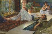 Leisure of the odalisque Ferdinand Max Bredt